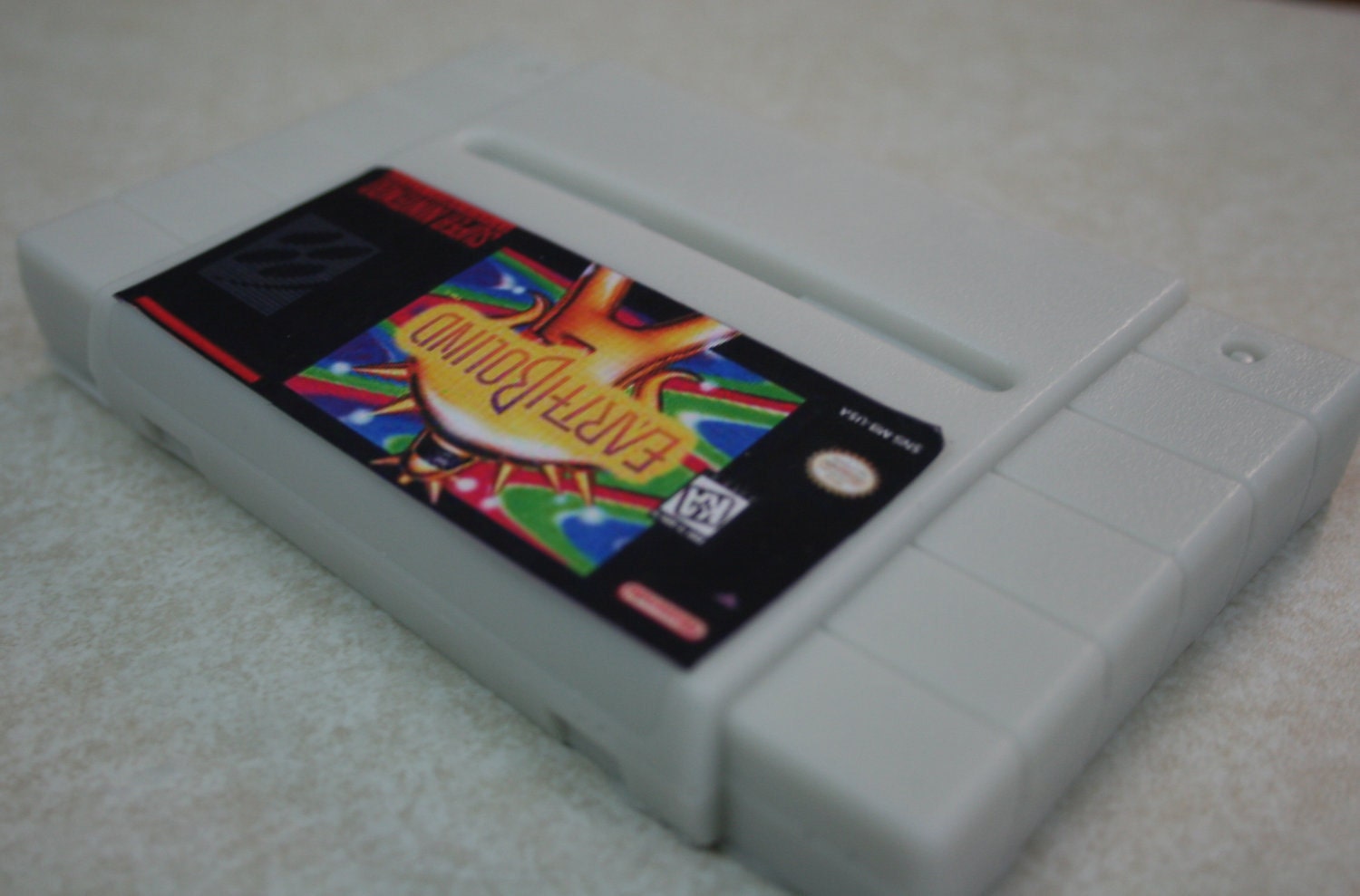 SOAP with dust cover Earthbound SNES cartridge parody, Vanilla Select scent