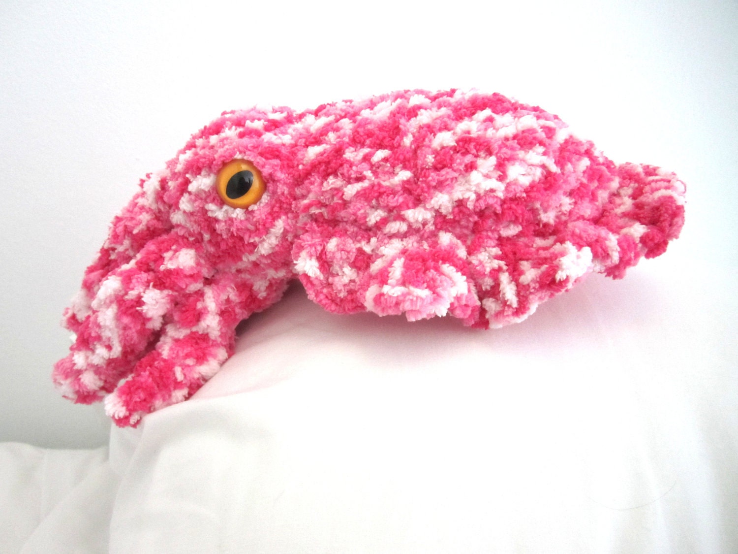 Crocheted Cuttlefish Amigurumi Pattern by CC