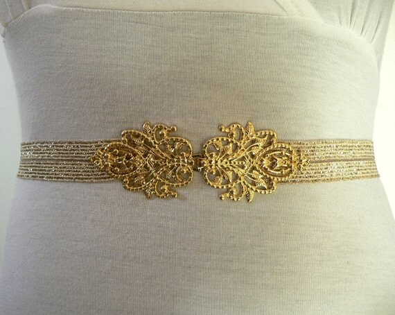 slim fit dress slacks Gold Stretch Belts main image 0