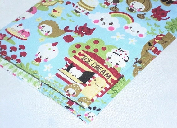Kawaii Food Anthropomorphic Weekly Academic Planner by WolfBait from etsy.com