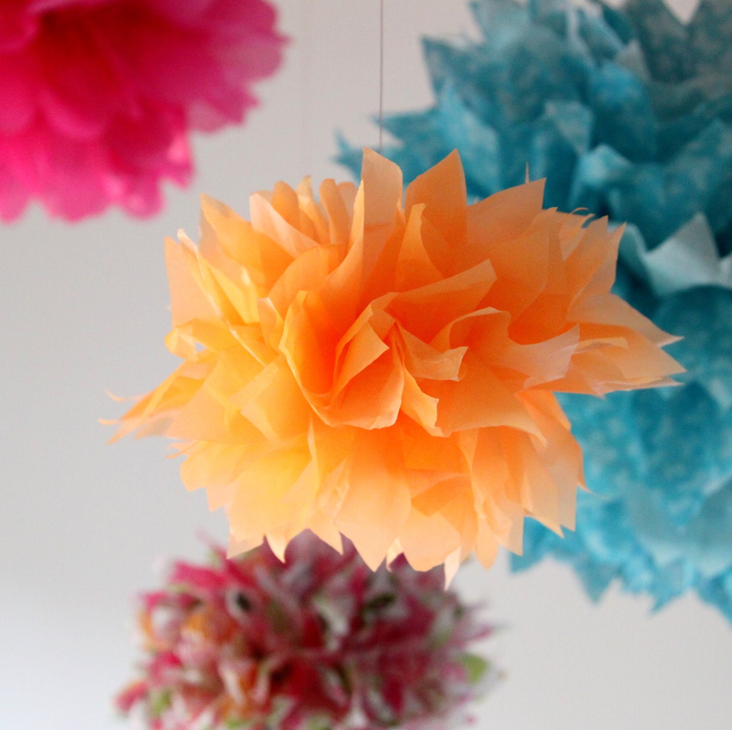 Flower Balls - Circus Parade Collection - Set of 6 Flowers