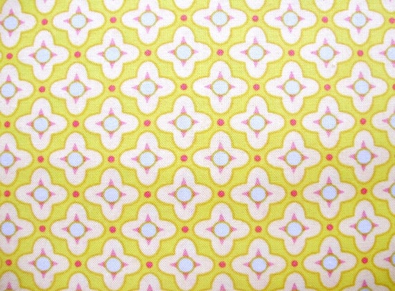 Heather Bailey Bijoux Tiled Primrose in Gold 1 Yard