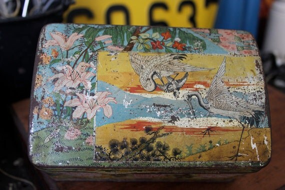 French Tin Box