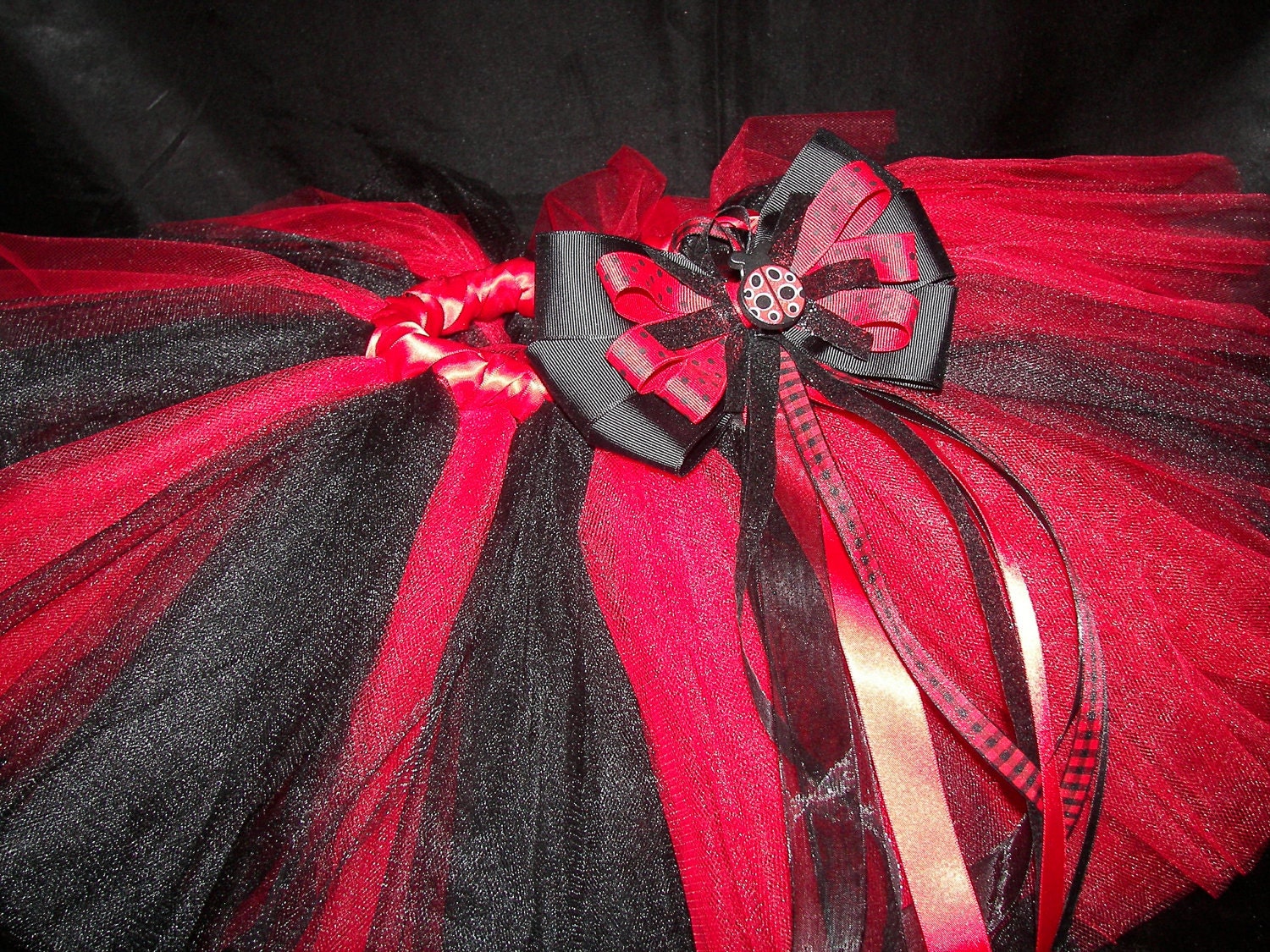 Lil Lady Bug Bling Tutu Set--Tons of little extras--Lots of sparkle and bling