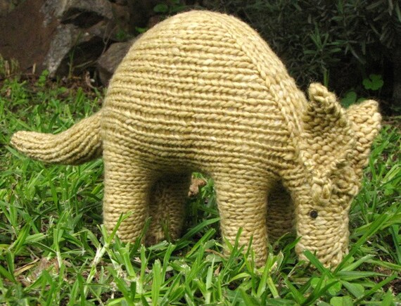 Aardvark Knittng Pattern, PDF