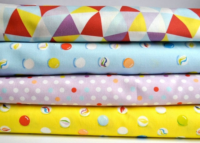 Triangle Twist design quilting cotton - FQ