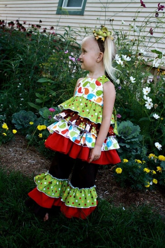 Kara's Triple Ruffle Pants PDF Pattern