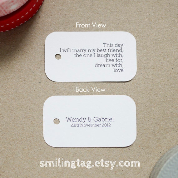 Perching Birds Personalized Gift Tags Wedding Favor Tags Thank you tags