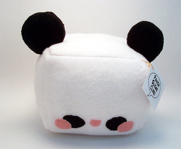 Panda Sugar Cube Plushie