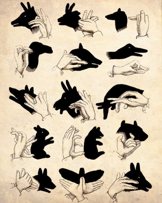  Vintage "Shadow Puppets"   