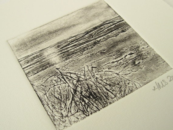 Original Collagraph Print