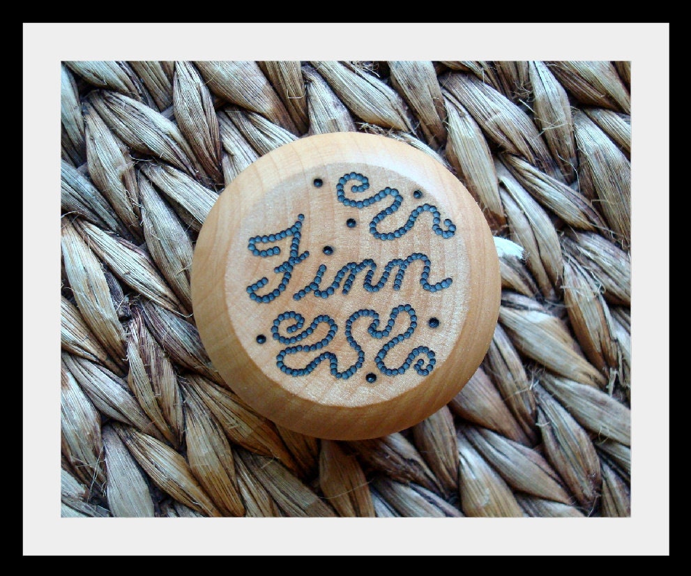 Wood Yo-Yo, Waldorf Toy, Personalized with Beeswax Finish CUSTOM