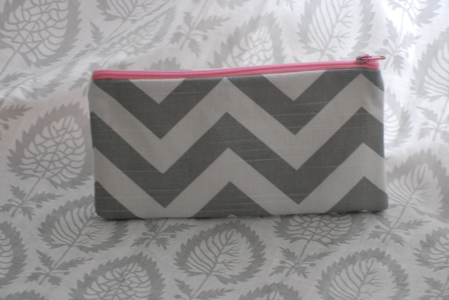 Chevron Zipper Pouch