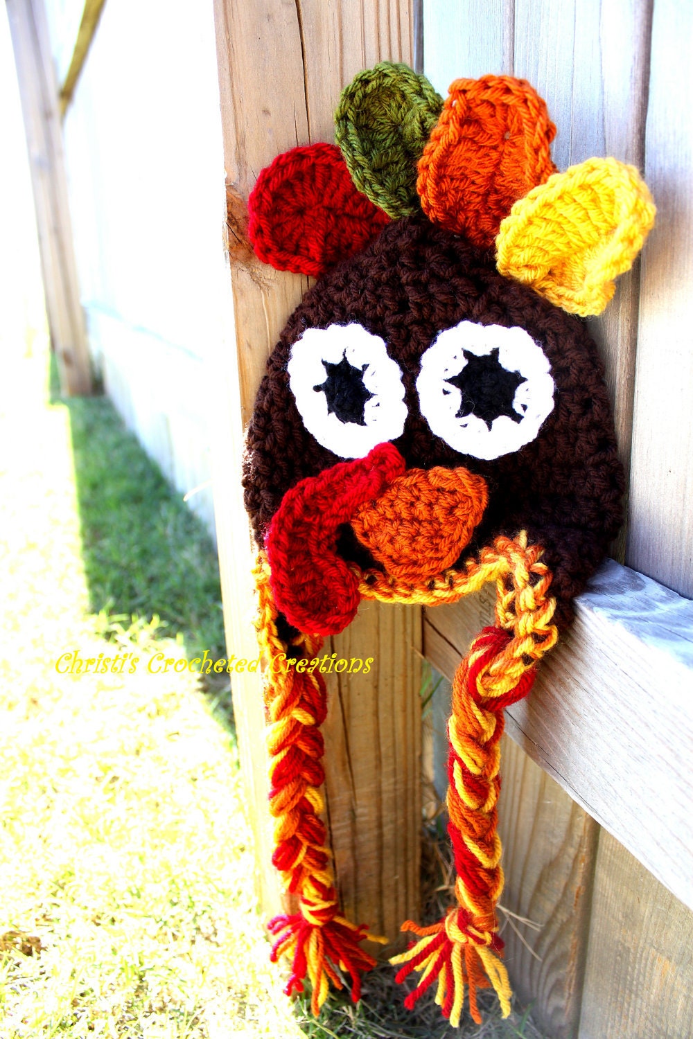 Crochet Turkey Hat