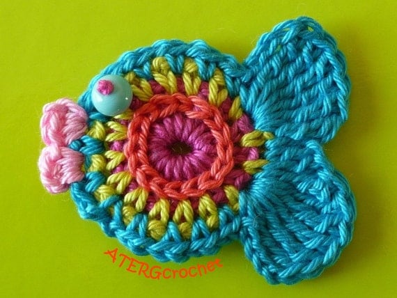Fish crochet pattern by ATERG.crochet