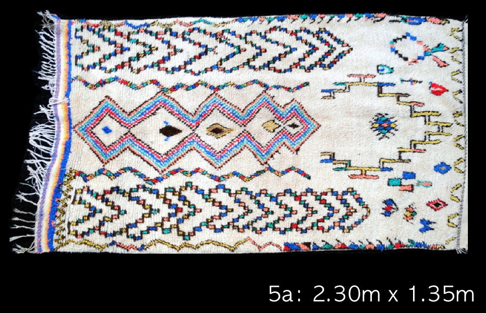vintage moroccan azilal carpet
