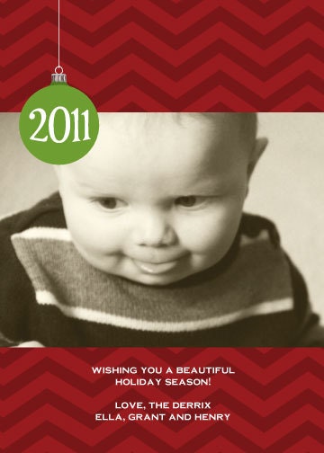 DIY Card Designs- 5x7-ZigZagNOrnament