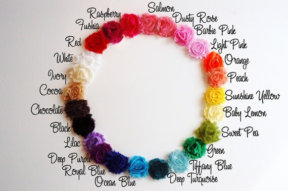 baby headband shabby bling 4 colors to choose from shabby flower headband baby headband shabby bling 4 colors to choose from shabby flower headband