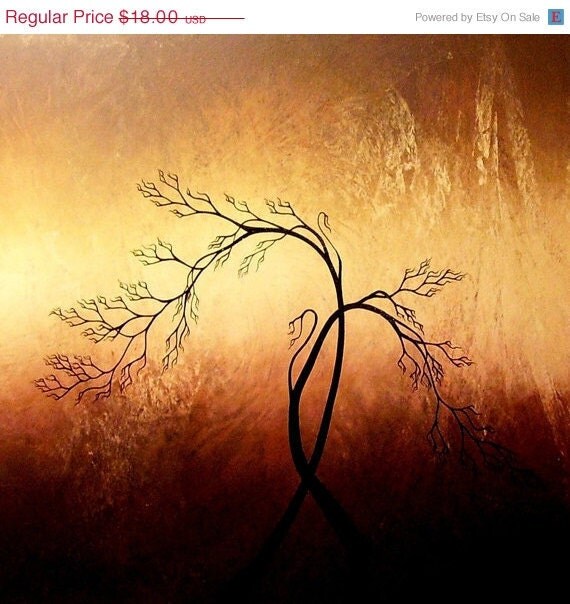 72 HOUR SALE Autumn Tree Print - How you loved me by Jaime Best