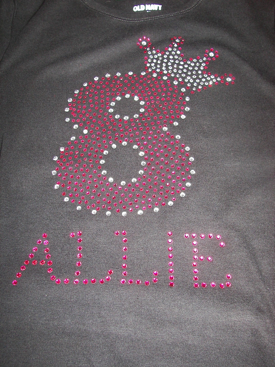 Birthday BLING Shirt--Perfect for your little princess birthday--Personalized--
