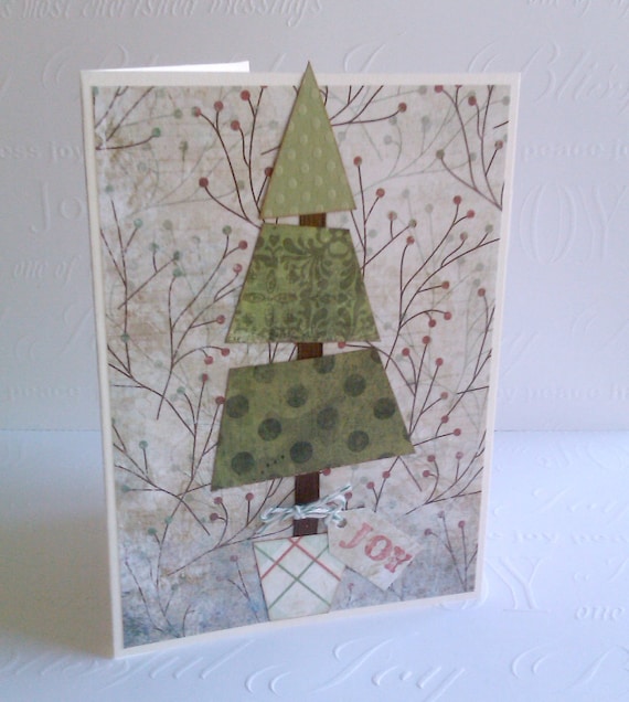 Christmas Tree Card - Holiday Greeting Card