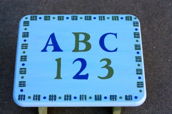 ABC Children's Stool