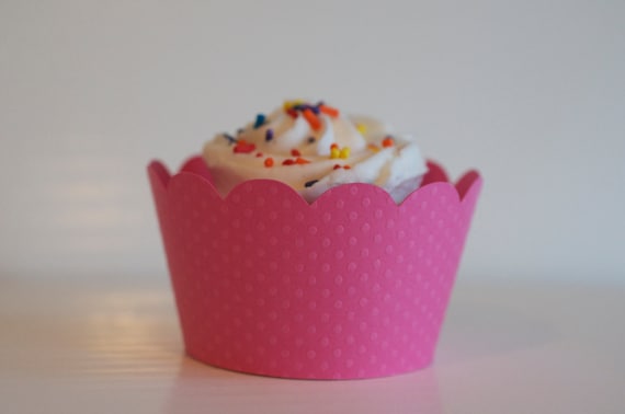 Princess Pink Cupcake Wrappers