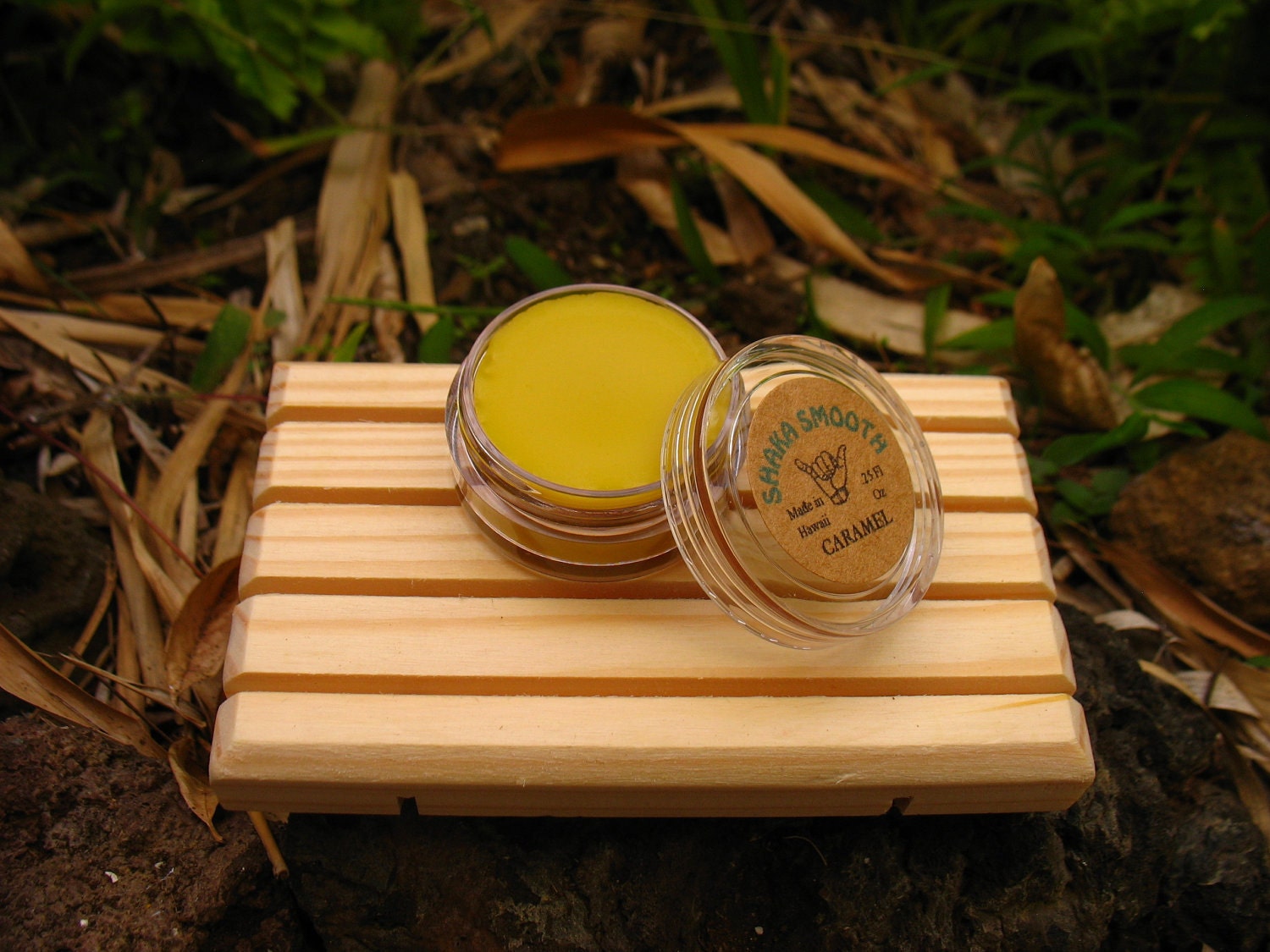 Natural Hawaiian Lip Butter - Made in Hawaii - Caramel Flavor