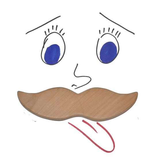 Teething Toy Moustache