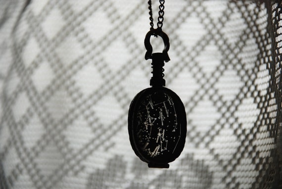 Winter sky locket