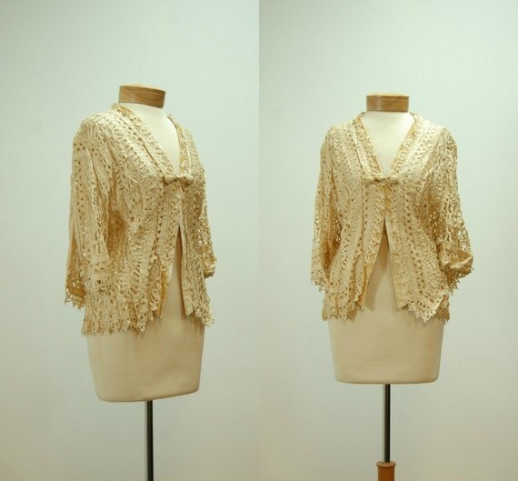 vintage// Edwardian Lace Jacket 5676