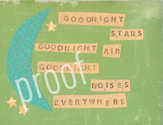 Goodnight Moon 8x10 print