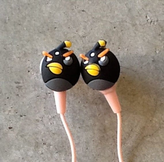 Angry Birds Earbuds Head Phones
