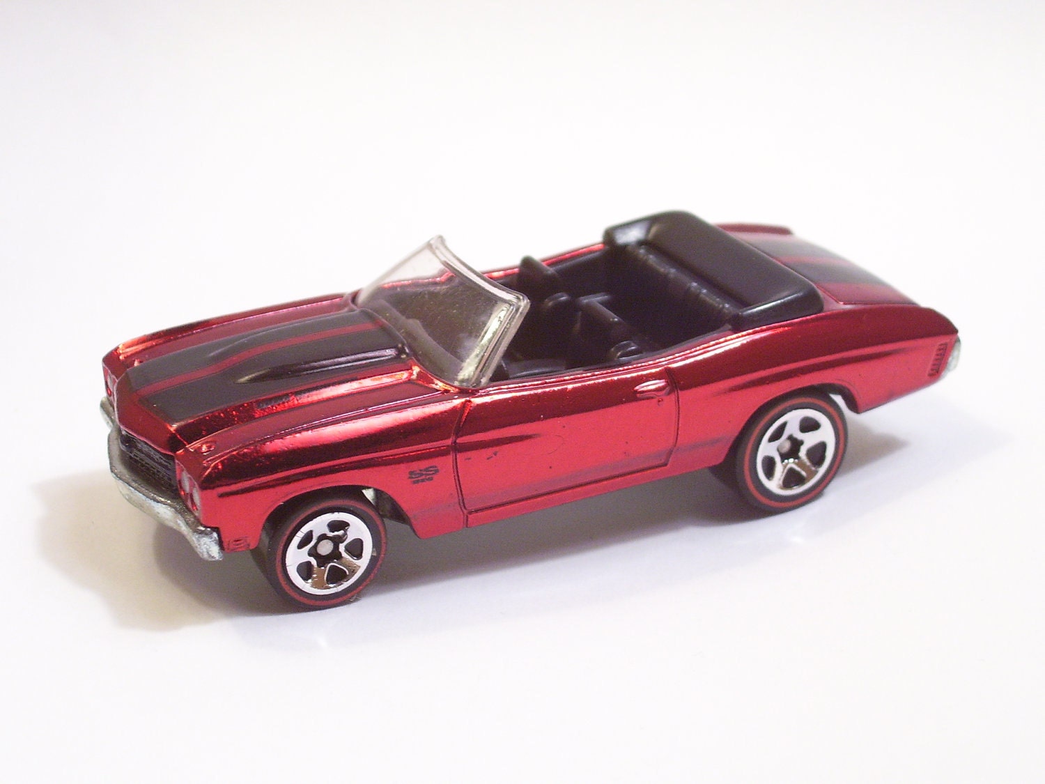 1970 Chevelle SS Convertible Chrome Red w black stripes