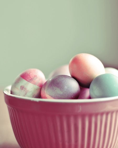 Food Photography - Colored Eggs 8x10 Photograph - modern Easter print kitchen decor holiday