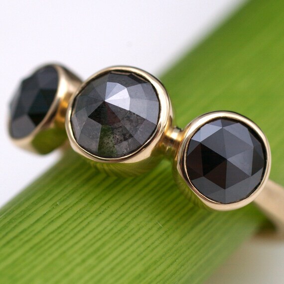 Rose Cut Diamond Trio - One Of A Kind