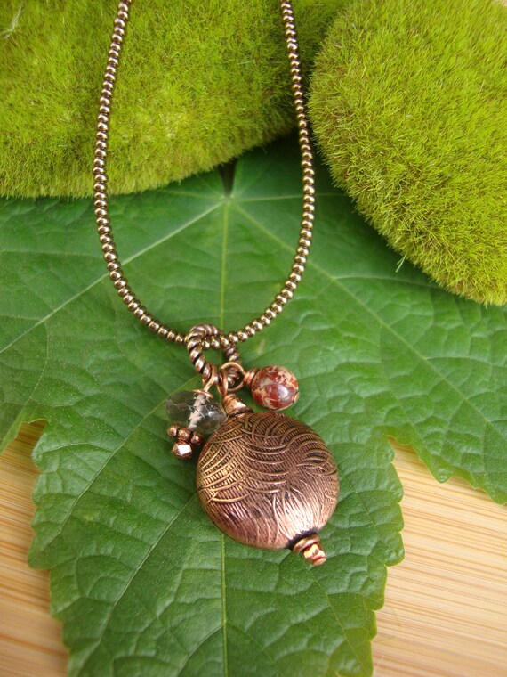 Copper Charm Necklace Preview 1