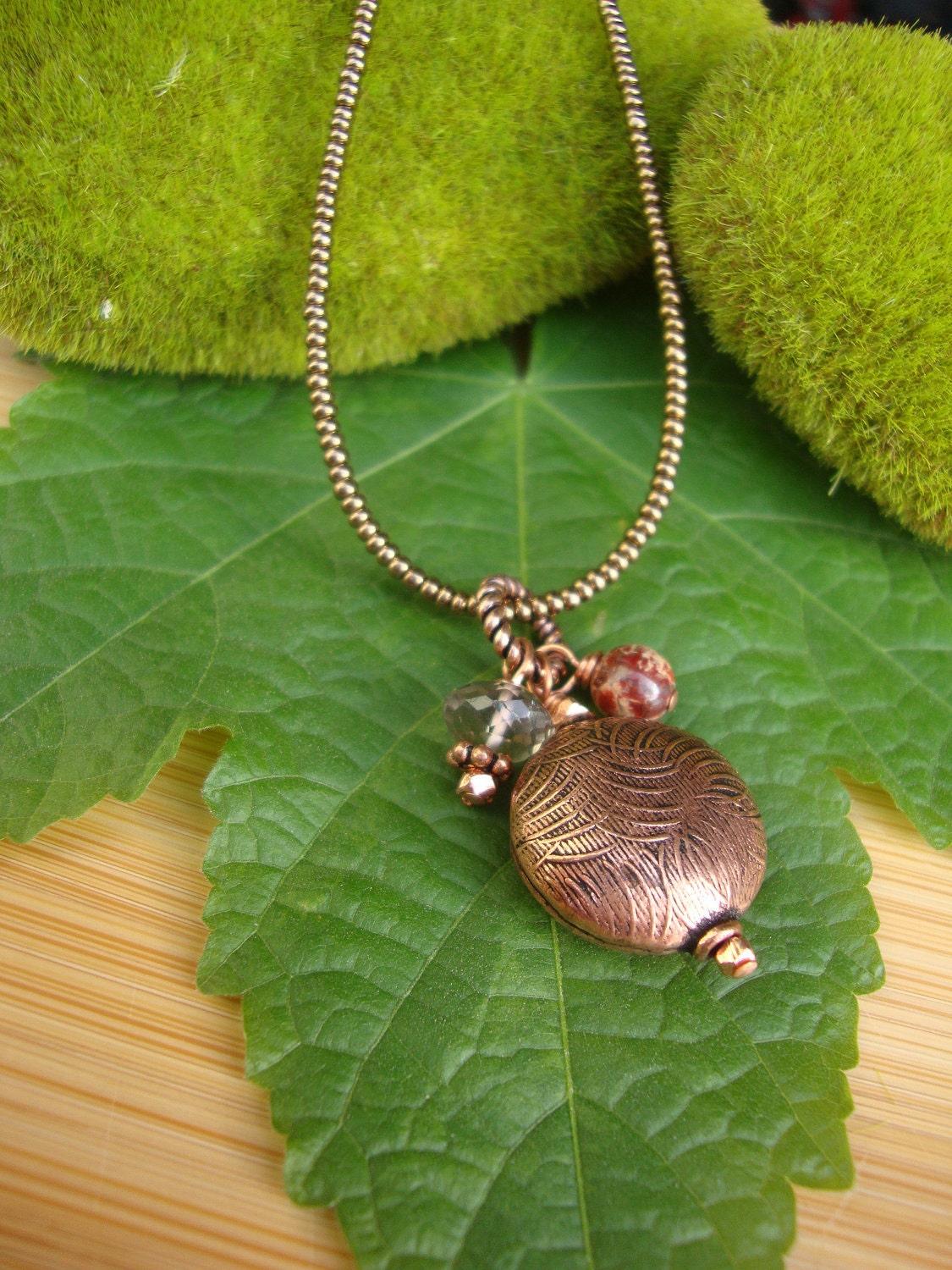 Copper Charm Necklace Preview 3
