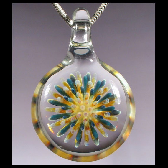 Lampwork Glass Pendant from etsy.com