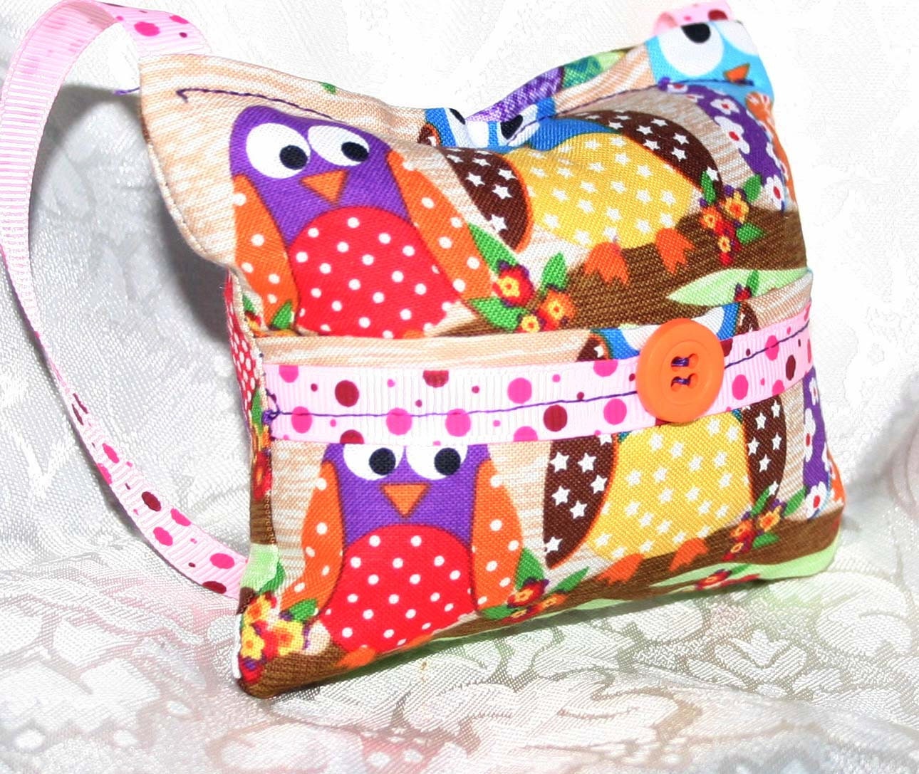 Sweet Owls Tooth Fairy Pillow - Jenny Looms