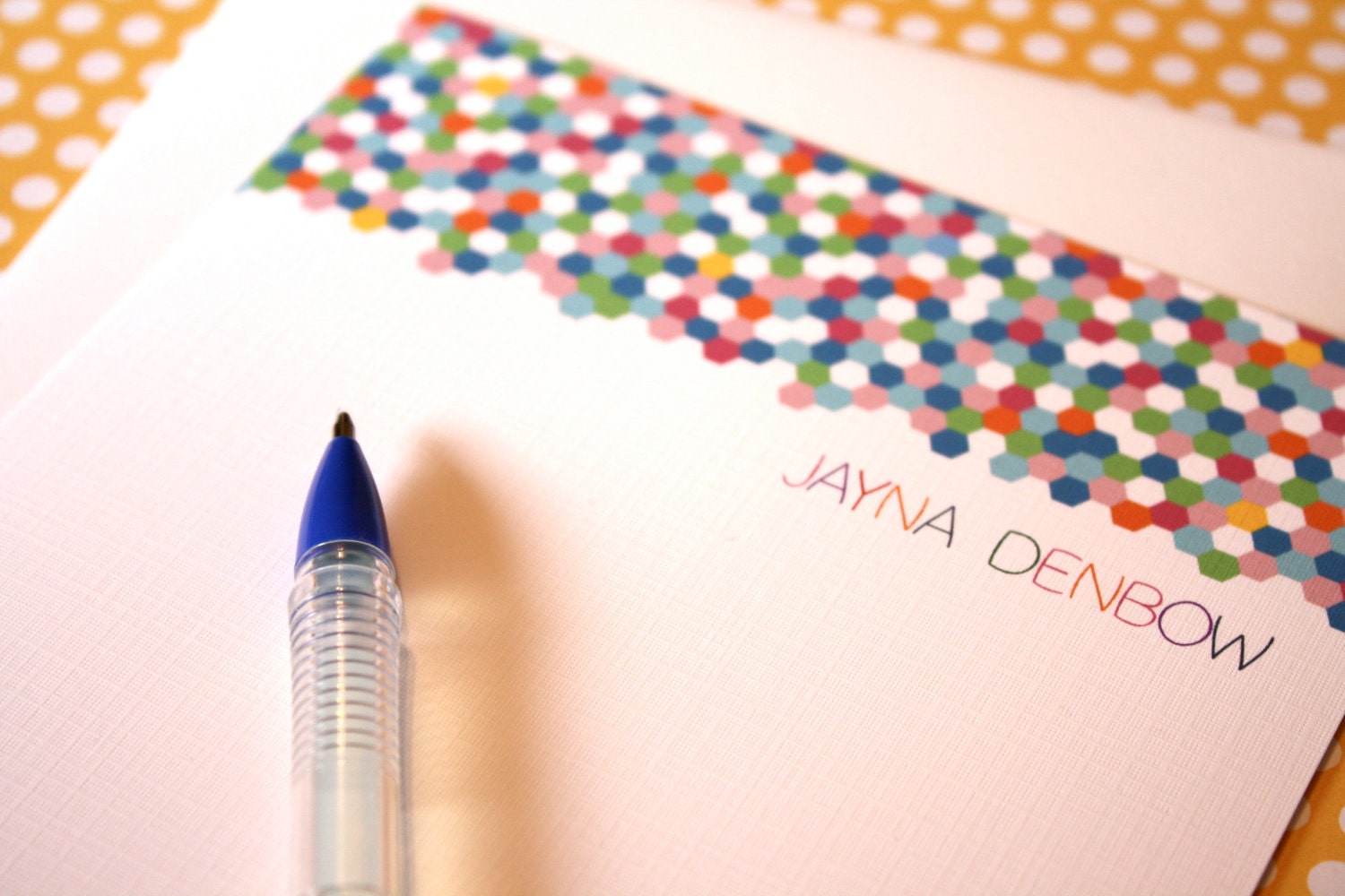 Personalized Stationery