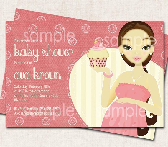 Modern MommatoBe Baby Shower Invitation by missbellaexpressions from etsy.com