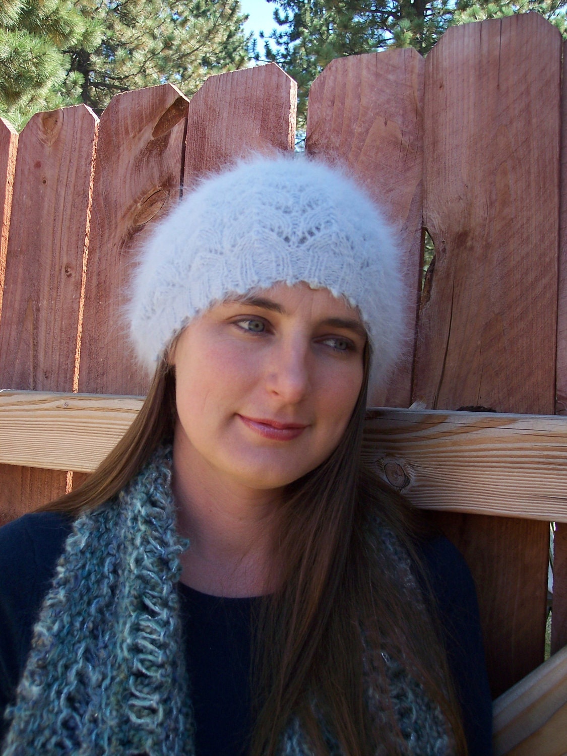 Angora Knit Hat Pattern