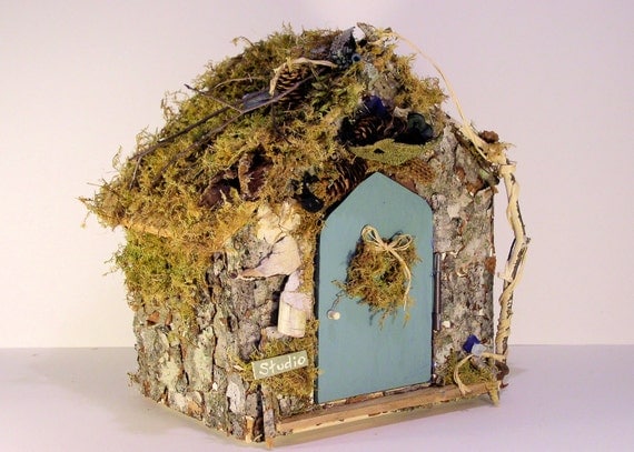 Woodland Fairy House Art Studio