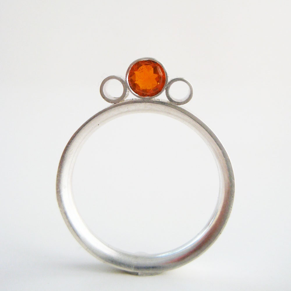 Fire Opal Ring