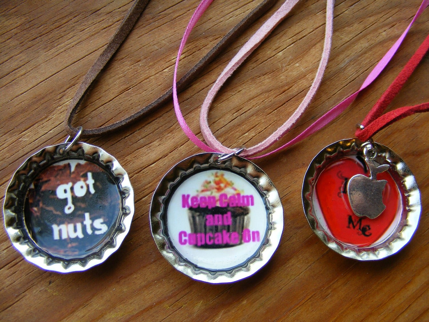 Necklace Bottle Cap (Your Choice of Design)