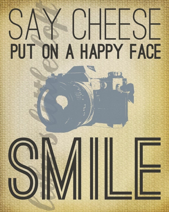 put on a happy face poster