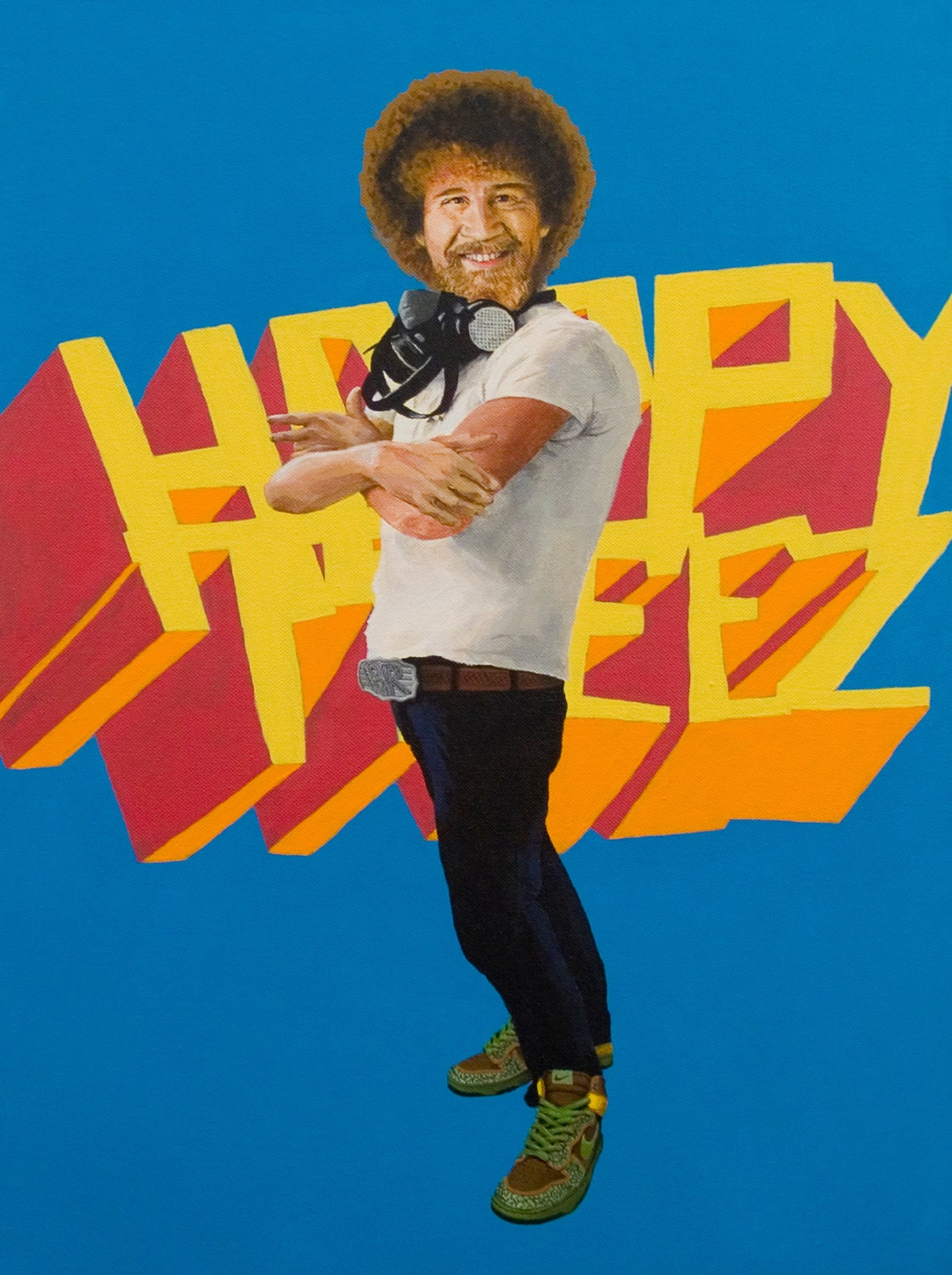 I painted this before I'd ever heard of r/trees... but now it has an all new meaning for me. Enjoy, fellow happy trees.