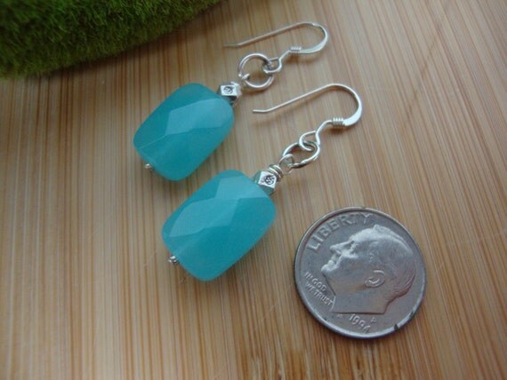 Blue Quartz Earrings Preview 3