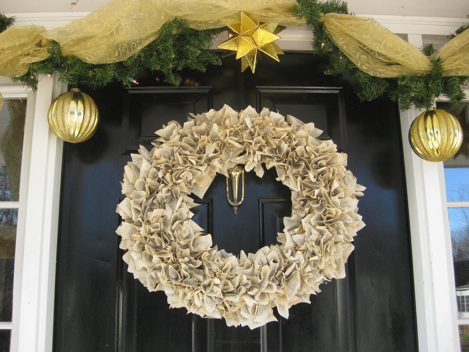 Shakespeare wreath, gift for teachers, professors, literature lovers, bibliophiles, New Years, birthday, housewarming